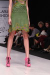 REPTILIA show — Belarus Fashion Week SS 2012 (looks: pink ankle boots)