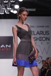 Belarus Fashion Week SS 2012 (Looks: graues Mini Kleid)