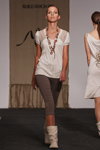 Show. Linum day 2011 (looks: linen white top, white boots, )