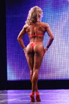 Belarus Bodybuilding and Fitness Championships 2012 (looks: red swimsuit, red pumps)