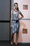 30-я юбилейная международная выставка "БелТЕКСлегпром. Весна-2012" (наряды и образы: чёрно-белое платье, красные туфли)