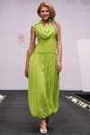 Ina Grabovskaya. BFC SS 2013 show. Part 1 (looks: lime dress)