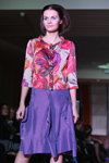 BFC SS 2013 show. Part 2 (looks: flowerfloral multicolored blouse)