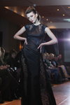 Эксклюзивный показ Белорусского Центра Моды осень-зима 2012/2013 (наряды и образы: чёрное вечернее платье)