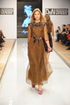 Iya Yots show — DnN SPbFW ss13 (looks: brown dress)