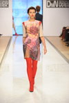 PAVO CREATIONS show — DnN SPbFW ss13 (looks: red tights)