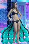 Swimsuit competition — Miss Belarus 2012 (looks: black swimsuit)