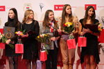 Aliaksandra Narkevich, Maryna Hancharova, Anastasiya Ivankova, Nataliya Leshchyk, Kseniya Sankovich. Preisverleihung. BAG-Premium. Teil 2