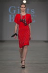 Показ Gints Bude — Riga Fashion Week SS13 (наряды и образы: красное платье)