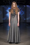 Pokaz Maxim Rapoport — Riga Fashion Week SS13 (ubrania i obraz: sukienka szara)