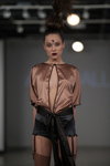Sockbox show — Riga Fashion Week SS13 (looks: brown nylon stockings)