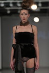 Sockbox show — Riga Fashion Week SS13 (looks: black nylon stockings)