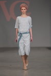 Modenschau von Victoria Gres — Riga Fashion Week SS13 (Looks: himmelblaues Kleid)