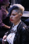 Women's hairstyles — Roza vetrov - HAIR 2012 (looks: black leather jacket, white blouse)
