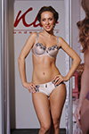 Kleo show — Salon of Lingerie 2012 (outfits: printed bra, printed pants)