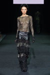 Alexandra Serova show — Volvo-Fashion Week in Moscow SS13 (looks: blackevening dress)