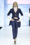 Elena Skakun show — Volvo-Fashion Week in Moscow SS13 (looks: blue pantsuit)