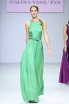 GV Galina Vasilyeva show — Volvo-Fashion Week in Moscow SS13 (looks: greenevening dress)
