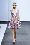 Masha Tsigal Nikon Fashion show — Volvo-Fashion Week in Moscow SS13 (looks: flowerfloral dress)