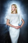 Лукбук DOMANOFF SS13 (наряды и образы: белое платье)