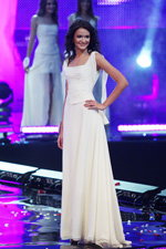 на конкурсе "Мисс Минск 2011" (сентябрь 2011). Ульяна Волоховская