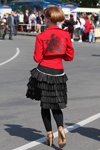Gomel street fashion. 09/2012 (looks: black leggins)
