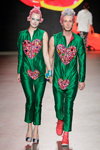 Bas Kosters show — Amsterdam Fashion Week ss13 (looks: green jumpsuit)