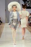 Показ Bondarev — Aurora Fashion Week Russia AW13/14 (наряды и образы: белые колготки)
