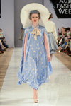 Показ Bondarev — Aurora Fashion Week Russia AW13/14 (наряды и образы: голубое платье)
