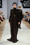 Bondarev show — Aurora Fashion Week Russia AW13/14 (looks: brown dress)
