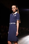 BOSCO show — Aurora Fashion Week Russia SS14 (looks: blue dress)