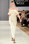 Chapurin show — Aurora Fashion Week Russia AW13/14 (looks: white jumpsuit)