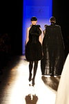 Clarisse Hieraix show — Aurora Fashion Week Russia SS14 (looks: blackcocktail dress)