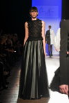 Pokaz Clarisse Hieraix — Aurora Fashion Week Russia SS14 (ubrania i obraz: suknia wieczorowa czarna)