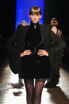 Показ Clarisse Hieraix — Aurora Fashion Week Russia SS14 (наряды и образы: чёрные колготки)