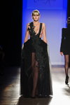 Показ Clarisse Hieraix — Aurora Fashion Week Russia SS14 (наряды и образы: чёрное вечернее платье)