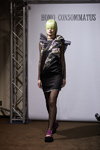 Homo Consommatus show — Aurora Fashion Week Russia SS14 (looks: black dress)
