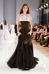 Показ Ianis Chamalidy — Aurora Fashion Week Russia AW13/14 (наряды и образы: чёрное вечернее платье)