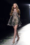 LUBLU Kira Plastinina show — Aurora Fashion Week Russia SS14 (looks: mini multicolored dress)