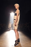 Leonid Alexeev show — Aurora Fashion Week Russia SS14 (looks: beige dress)