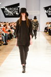 Lilia Kisselenko show — Aurora Fashion Week Russia AW13/14 (looks: black hat)