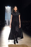 Lilia Kisselenko show — Aurora Fashion Week Russia SS14 (looks: blackevening dress)