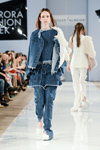 Pokaz Marques'Almeida — Aurora Fashion Week Russia AW13/14 (ubrania i obraz: kostium jeansowy niebieski)