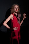 Tallinn Fashion Week presentation — Aurora Fashion Week Russia SS14 (looks: red dress)