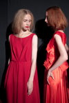 Презентация Tallinn Fashion Week — Aurora Fashion Week Russia SS14 (наряды и образы: красное платье)