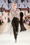 Показ Tanya Kotegova — Aurora Fashion Week Russia AW13/14 (наряды и образы: , чёрные брюки)