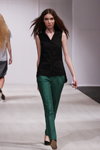 Balunova show — Belarus Fashion Week by Marko SS2014 (looks: , green trousers)