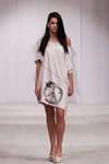 BFC show — Belarus Fashion Week by Marko SS2014 (looks: white dress, white pumps)