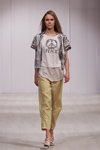 BFC show — Belarus Fashion Week by Marko SS2014 (looks: sand trousers, white pumps)