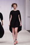 DAVIDOVA show — Belarus Fashion Week by Marko SS2014 (looks: black dress, )